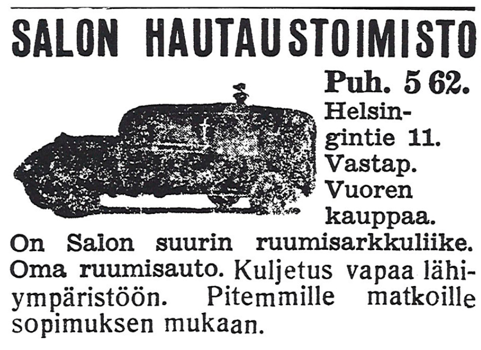 Salon Hautaustoimisto